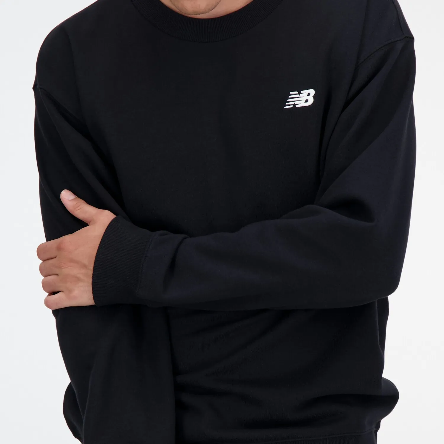 Buzo New Balance de Hombre - SMALL LOGO - MT41507BK - BLACK