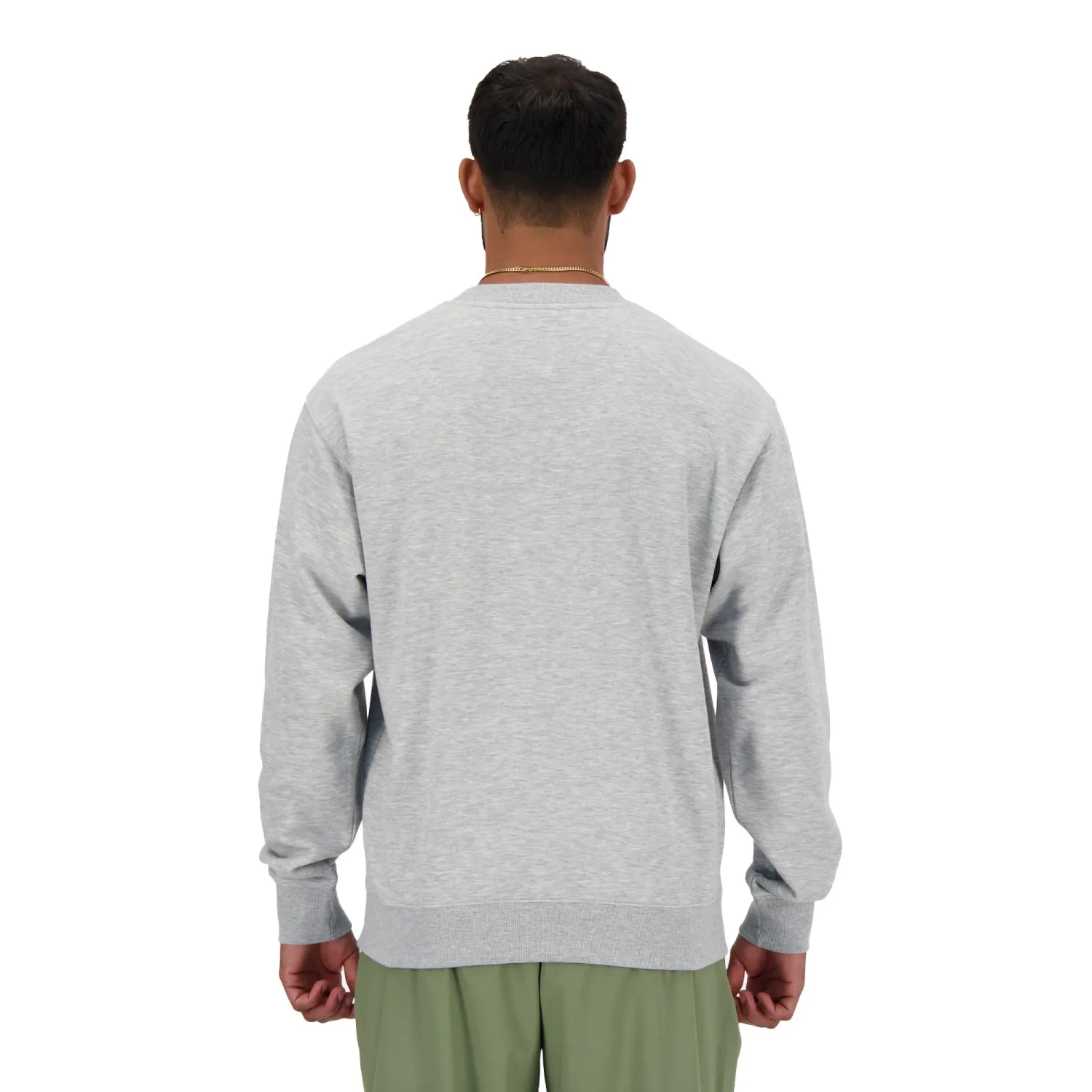Buzo New Balance de Hombre - SPORT ESSENTIALS - MT41500AG - ATHLETIC GREY