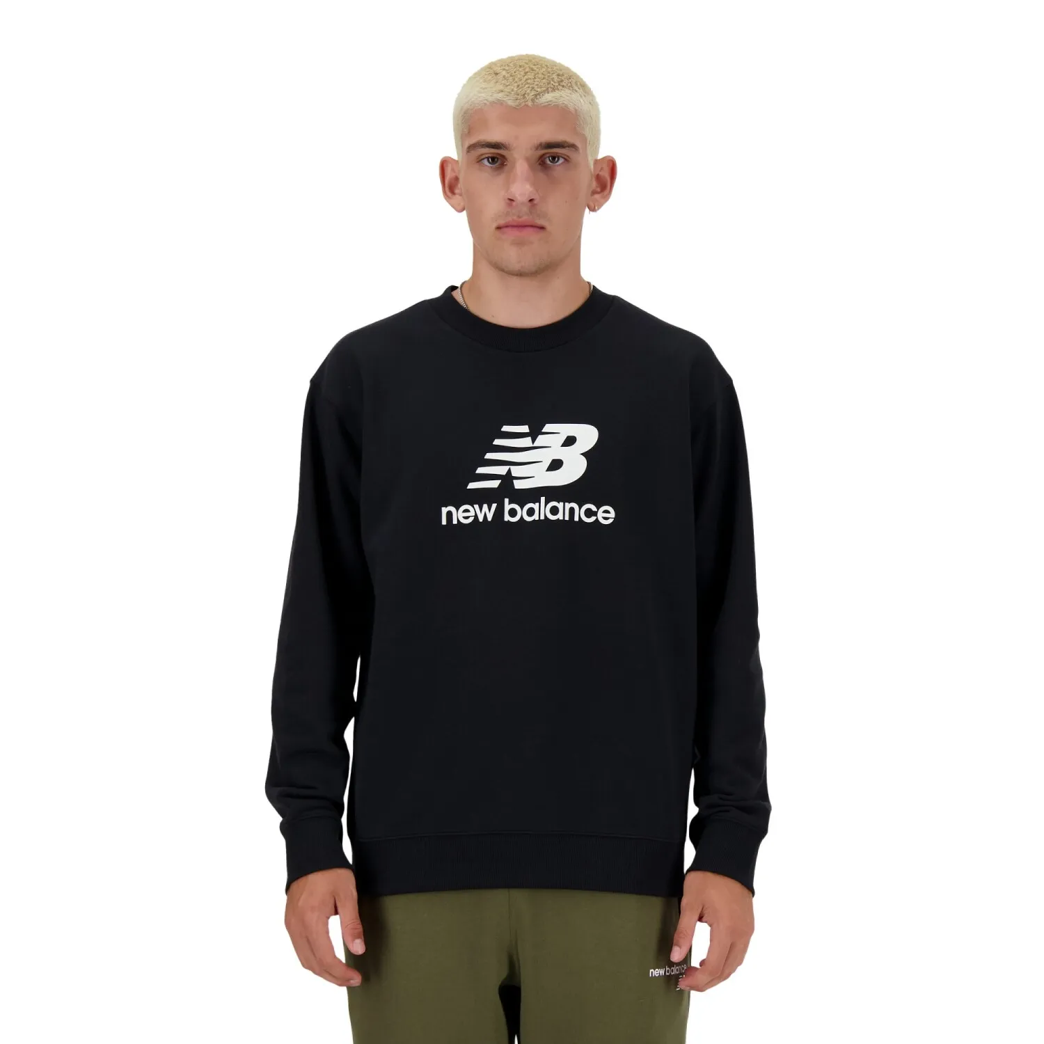 Buzo New Balance de Hombre - SPORT ESSENTIALS - MT41500BK - BLACK